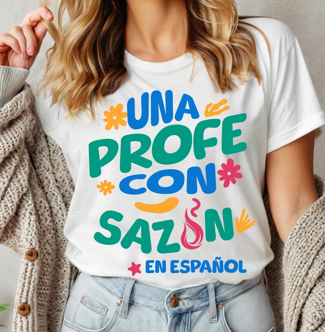 Profemaestra Shirt Spanish Teacher Shirt, Spanish Teacher Gift, Teacher ...