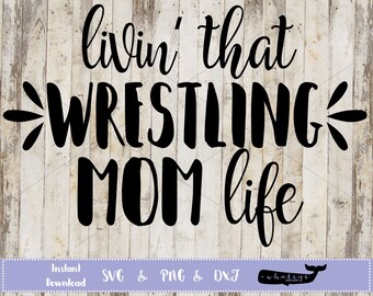 Download Wrestling mom svg | Etsy