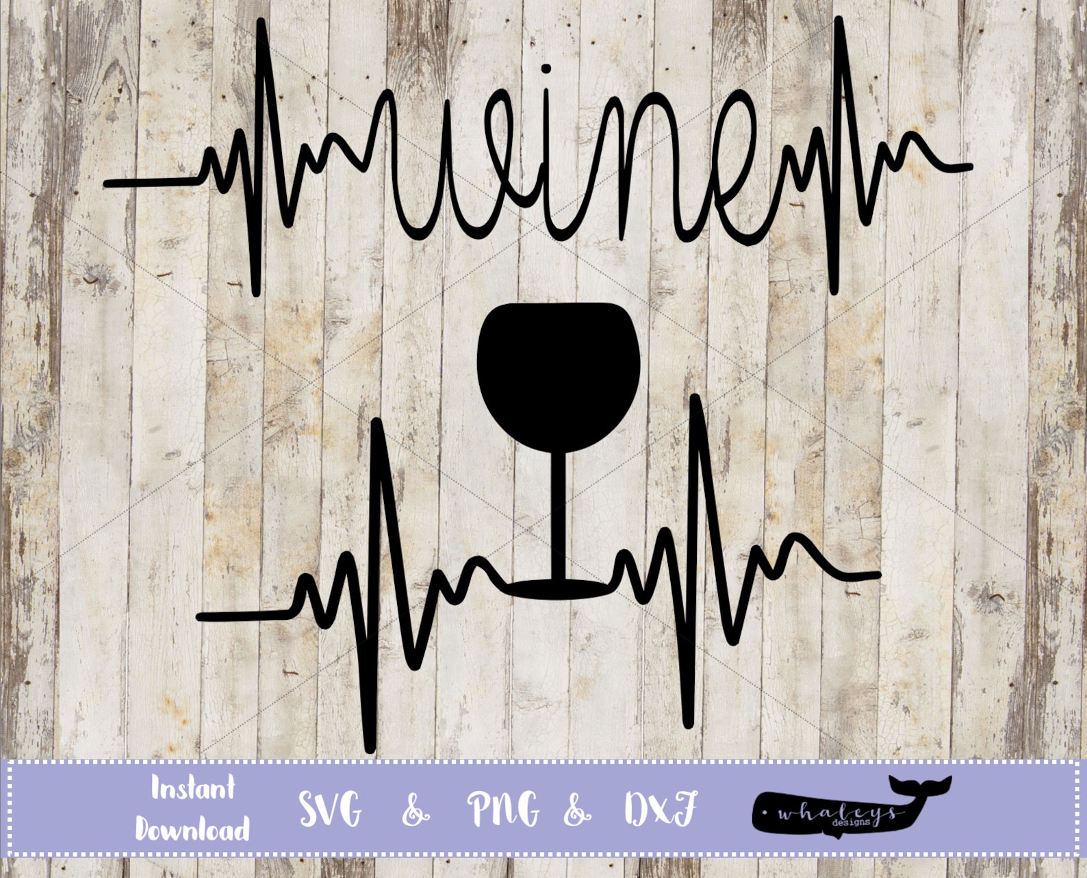 Heartbeat Wine Glass SVG Heartbeat Wine Word PNG Wino DXF Etsy