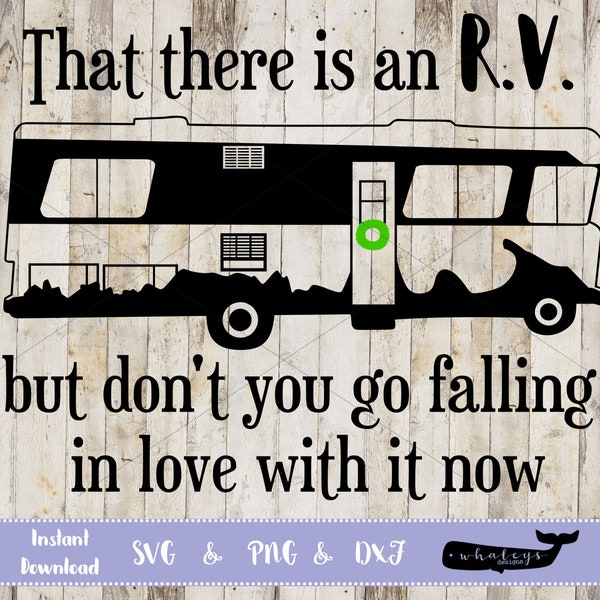 That there is an RV SVG, Christmas Vacation Cut File, Christmas PNG, Cousin Eddie Clipart and Vector art