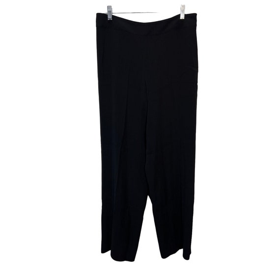 Giorgio Armani Pants Womens US 14 Borgo 21 Black Wool Silk
