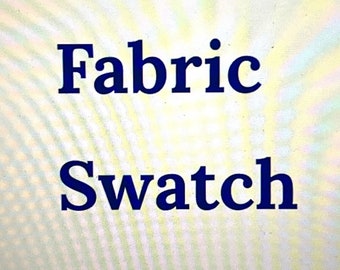 Vintage Fabric Swatch Sample 5x5 for By The Yard Fabric Only