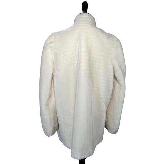 Borgessa by Casper Vintage Faux Fur Coat Medium L… - image 7