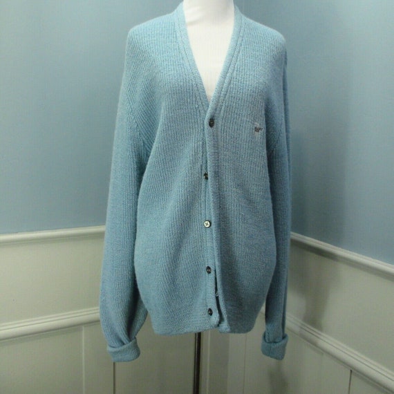 Vintage Catalina Alpaca Cardigan Sweater Medium Bl