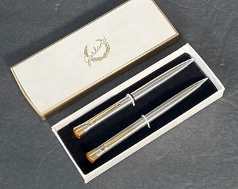 Vintage Garland Pen & Mechanical Pencil Set Bubble Top Hi Tuff w/ Box