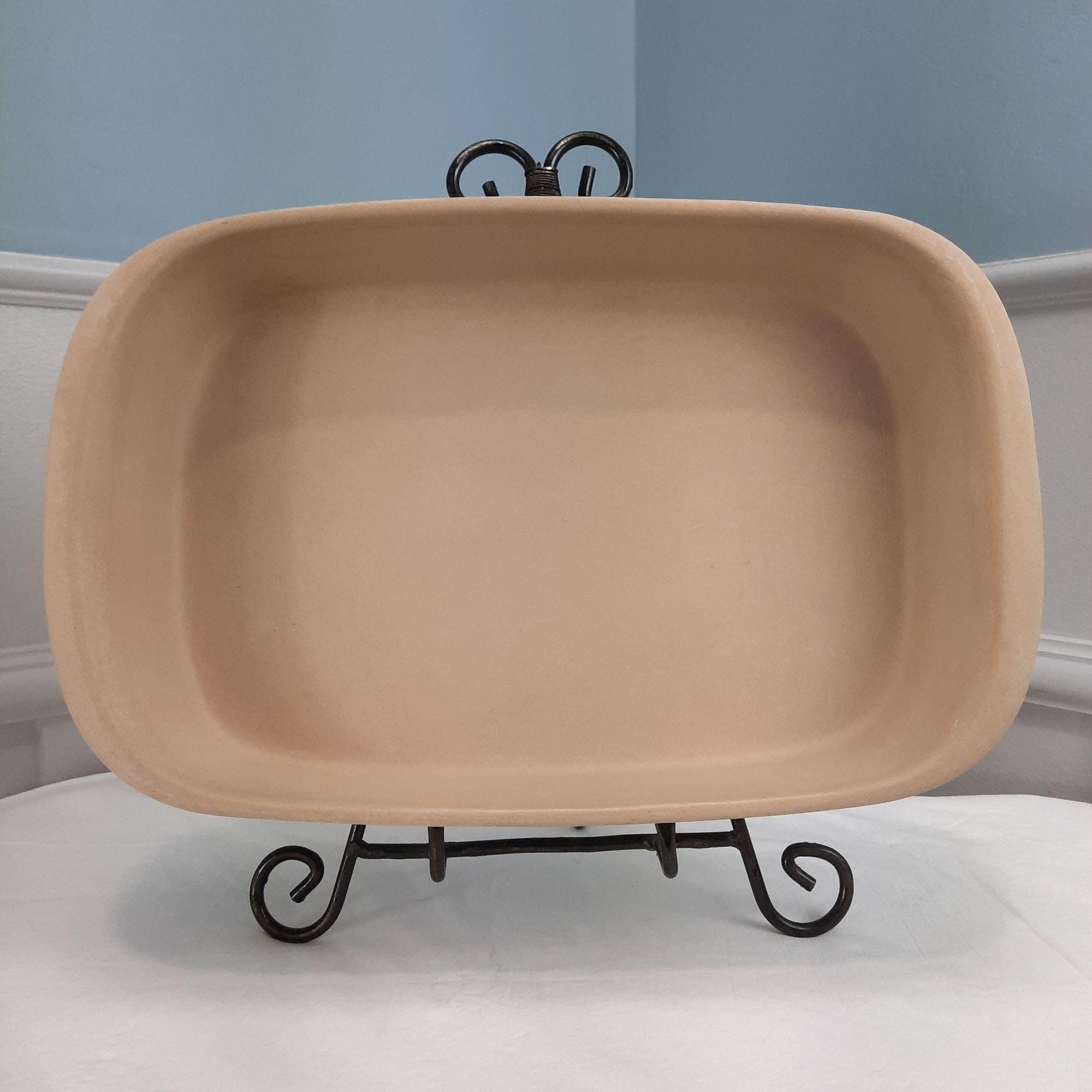 Pampered Chef Rectangular Baker Casserole Pan Stoneware 9 X 13 Etsy