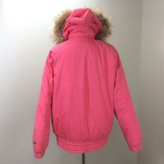 Vintage FERA Skiwear Jacket Womans 12 Pink Snow S… - image 10