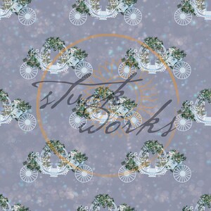 Princess Carriages Seamless File - Seamless Pattern