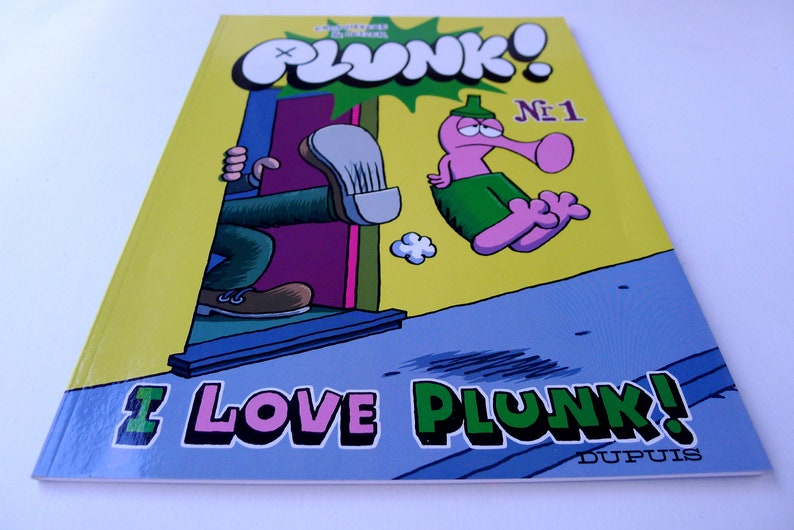 Comic album - Plunk New life Max 64% OFF 2 quot;100% signed pure quot; if d