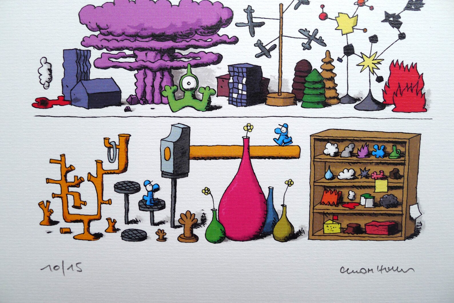 Signed print print 15 copies Etsy Gorilla png