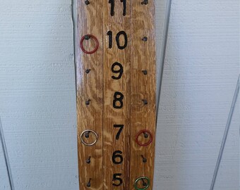 Wine Barrel Bocce Scorecard