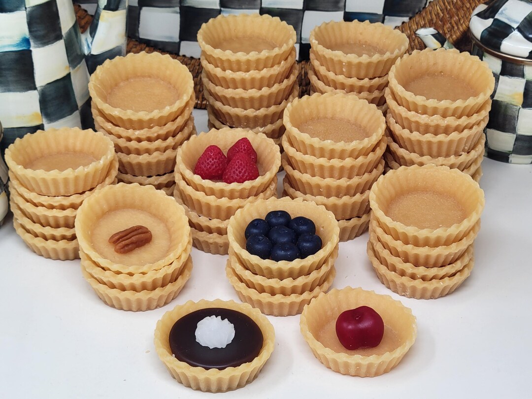 Wax Bottom Pie Crust Embeds Candle Making Supplies Movie Prop Pies Fake ...