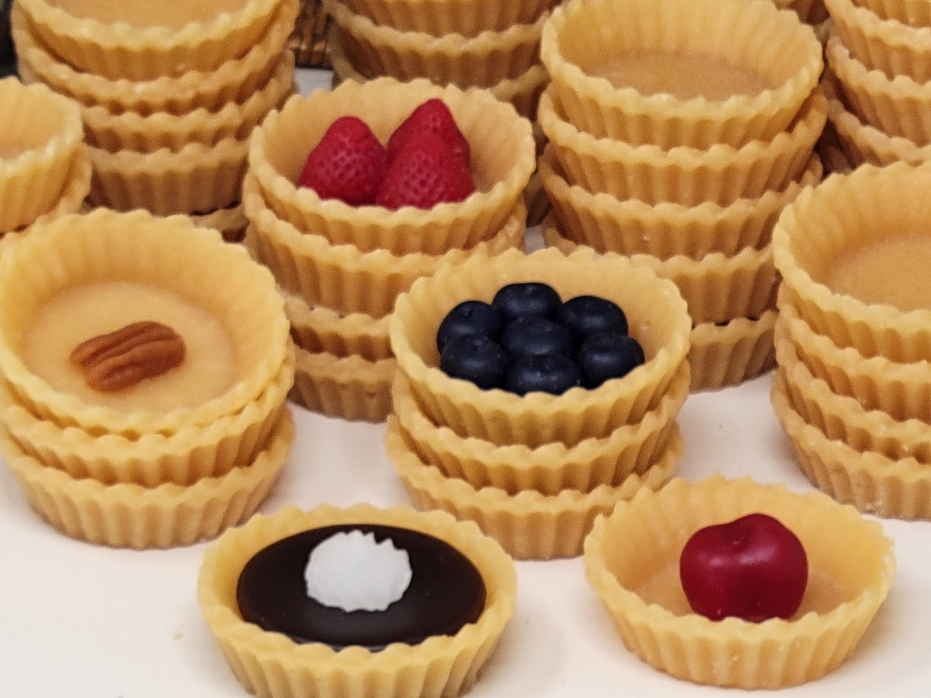 Wax Bottom Pie Crust Embeds Candle Making Supplies Movie Prop Pies Fake ...