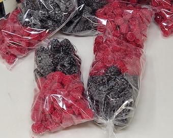 wax embeds blackberry raspberry combo fake food candle making supplies movie props