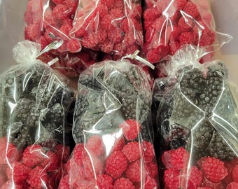Realistic Blackberry Raspberry Wax Embeds | Scented Food Candle Making Supplies
