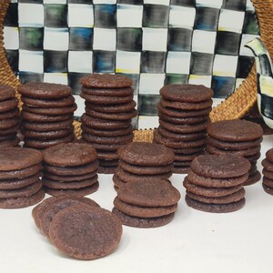 chocolate cookie wax embeds fake food display prop movie stage props