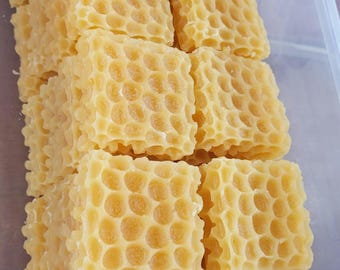 honey comb wax embeds fake food candle making  props