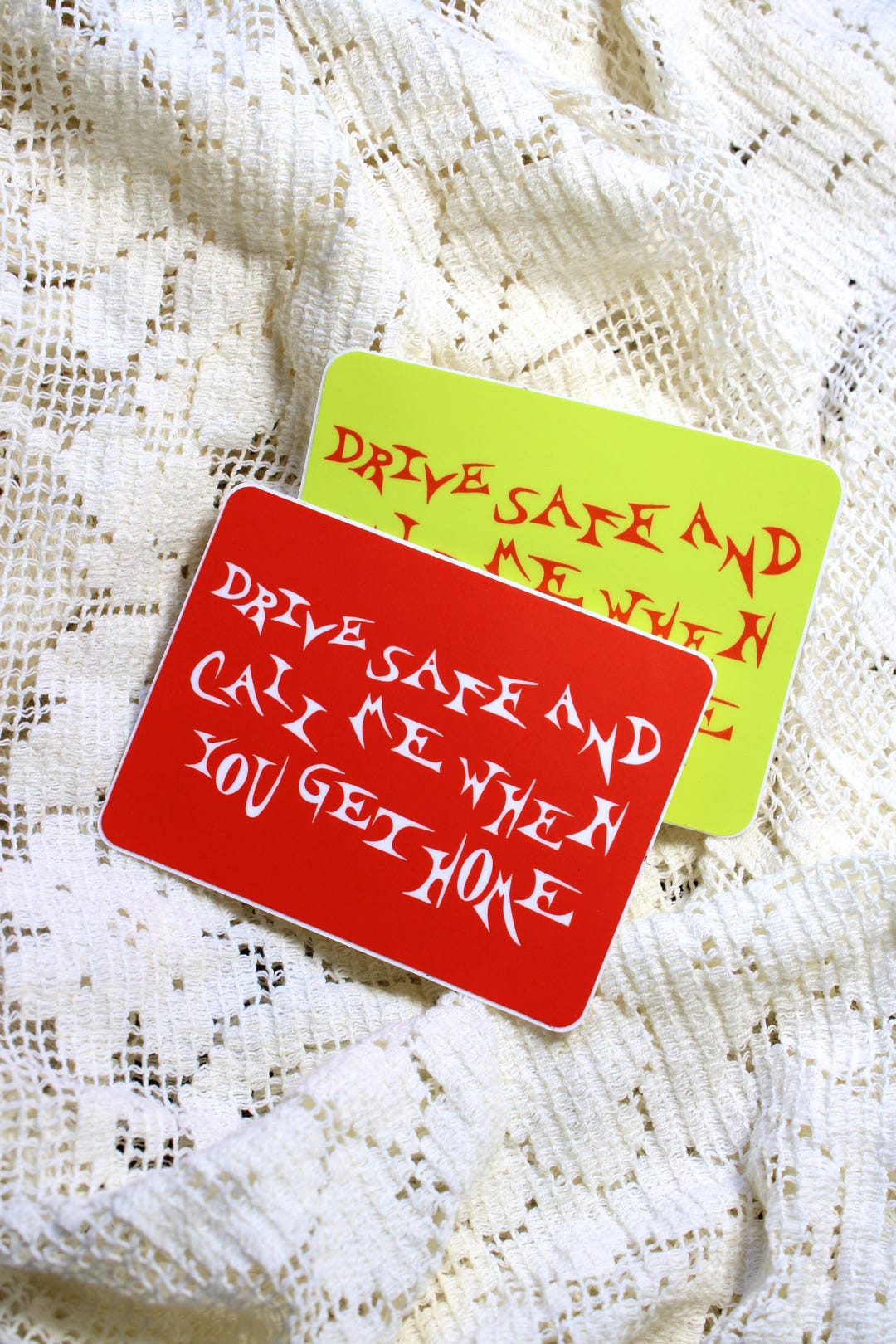 Drive Safe Sticker, Vinyl Sticker - Etsy