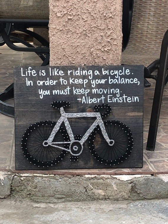 albert einstein bicycle