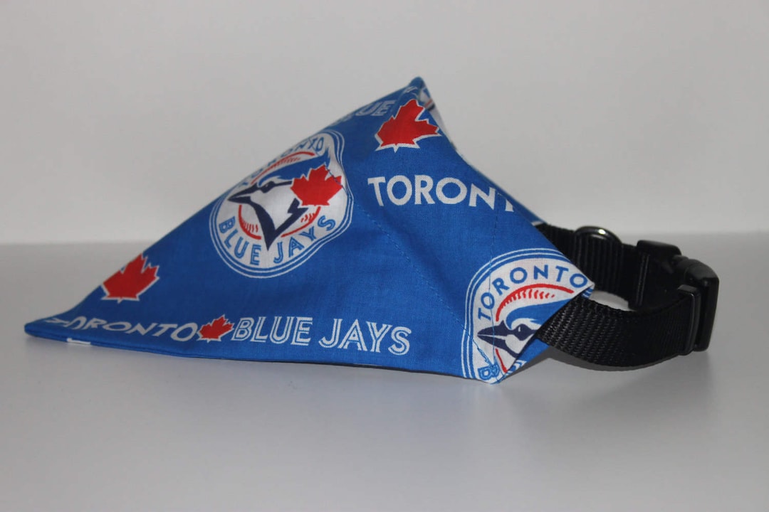 Dog Bandana / Toronto Blue Jays / Slip Collar or Adjustable Etsy