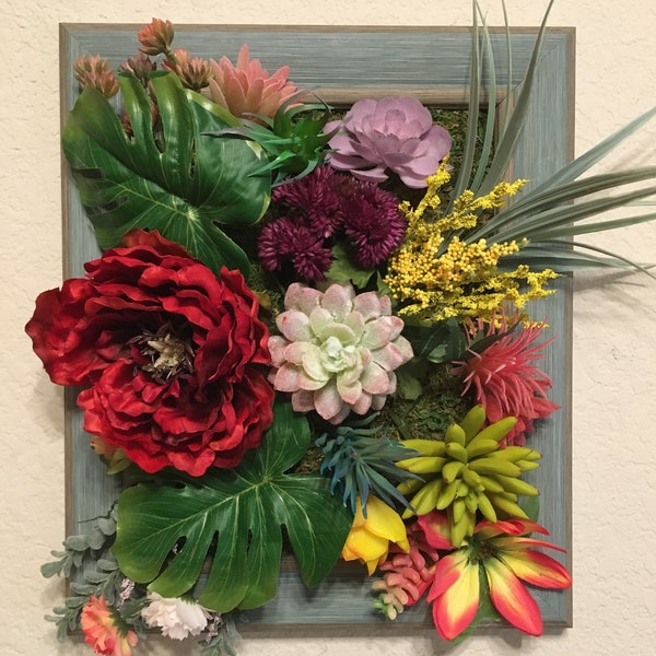 Faux Living Wall Etsy