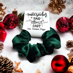 Lembrancinhas de quebra-nozes - Sacola de festa de Natal - Sacolas de guloseimas de Natal - Presente de quebra-nozes - Sacola de presente de Natal - Scrunchie de Natal de quebra-nozes - Dança de balé