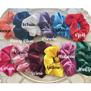 NOLA Hair Don't Care Velvet Scrunchie: Möhippa från New Orleans bild 7