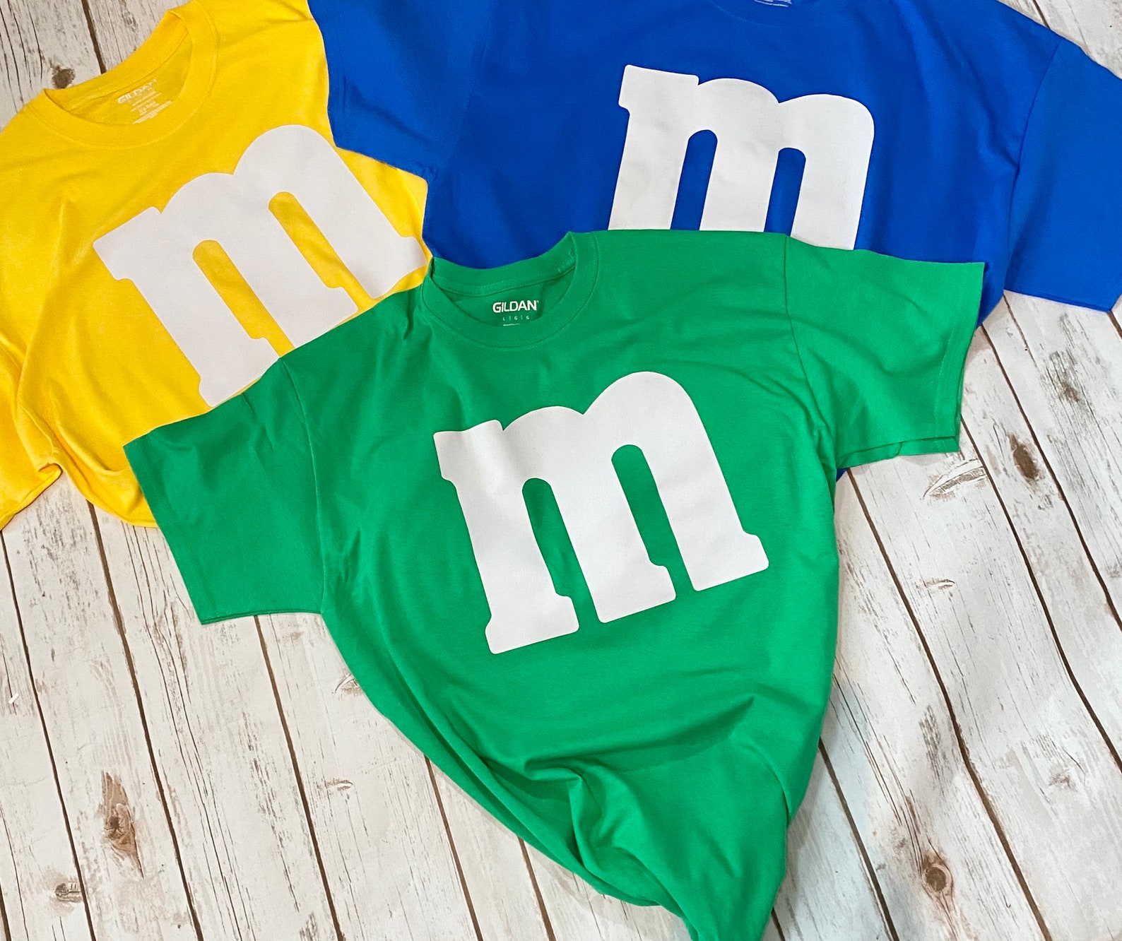 M&M Shirt Halloween Costume MM Shirt M Shirt M Tshirt Etsy