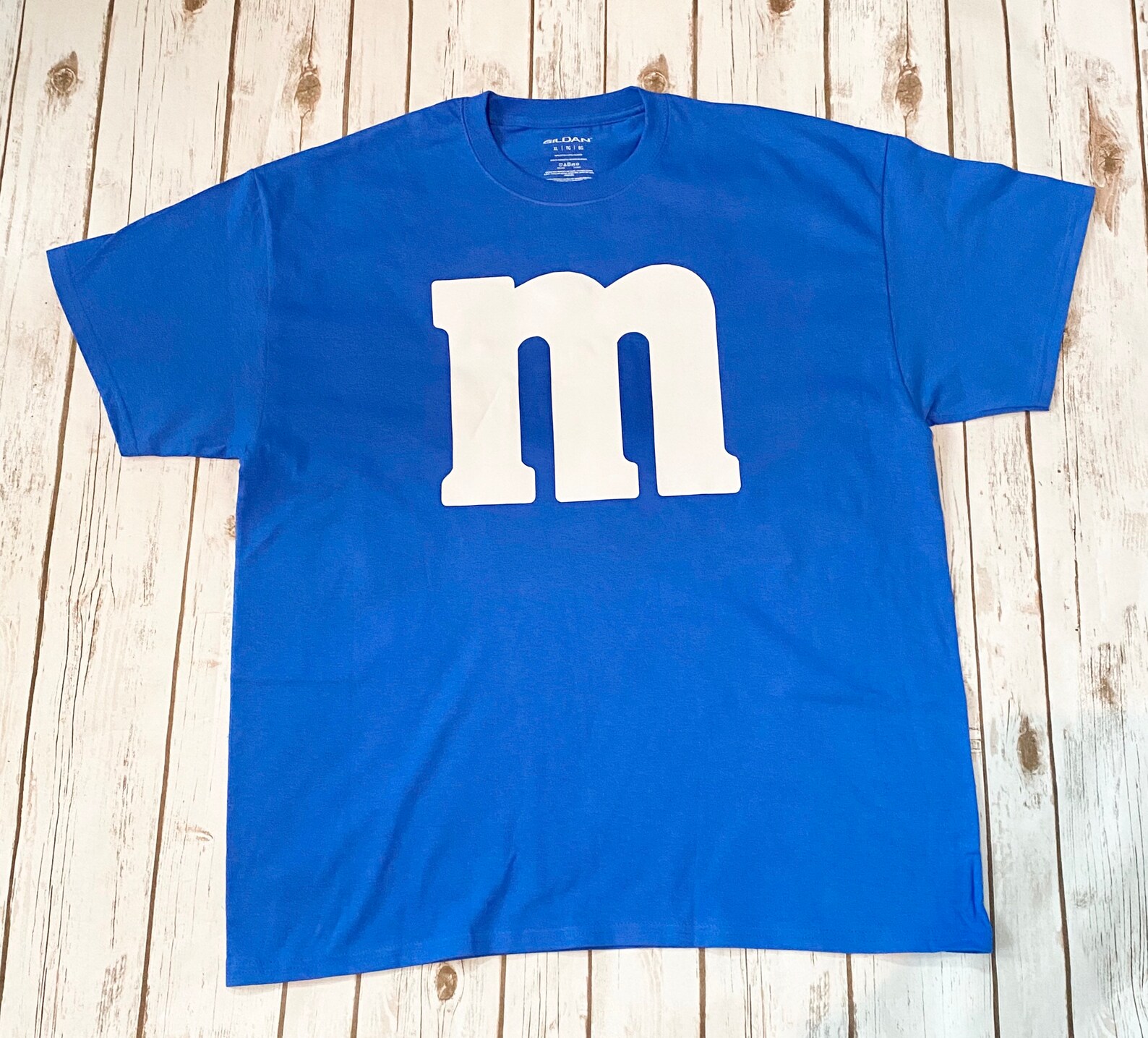 m&m shirt decal