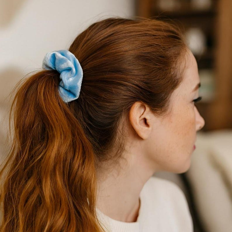 NOLA Hair Don't Care Velvet Scrunchie: Möhippa från New Orleans bild 2