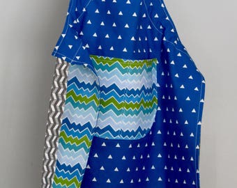 Reversible, Adjustable, Child Apron, Toddler Apron Handmade