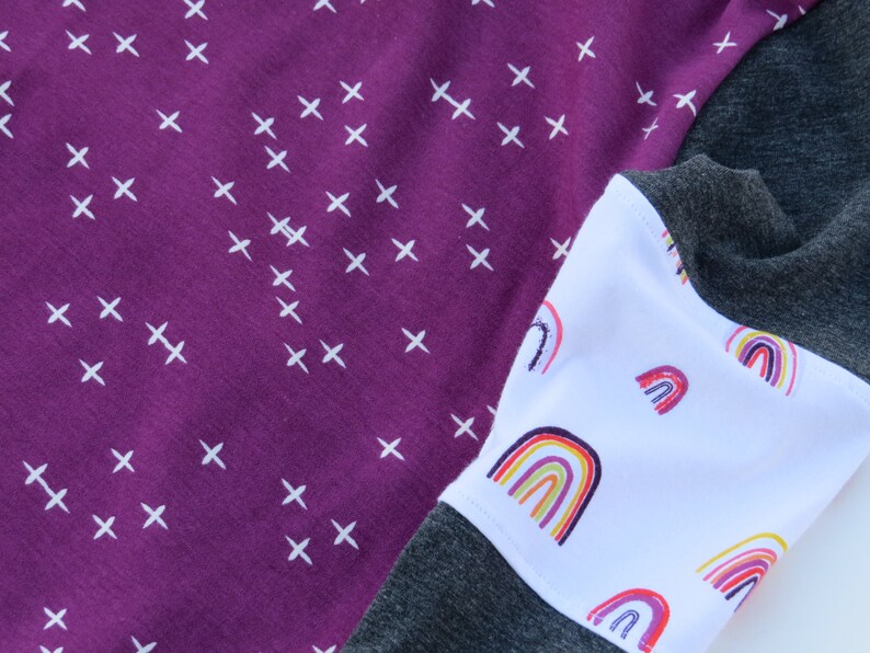 kids hoodie rainbow hoodie Girl/'s hoodie