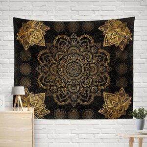 Mandala Tapestry, Mandala Wall Tapestry, Mandala Wall Hanging, Boho Tapestry, Boho Home Decor, Boho Tapestries, Hippie Tapestry