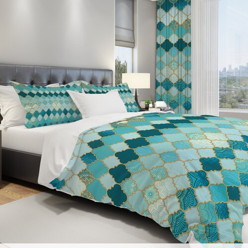 Moroccan Style Comforter Modern 