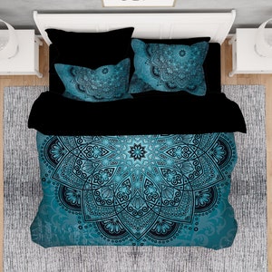Teal comforter 2024 set full