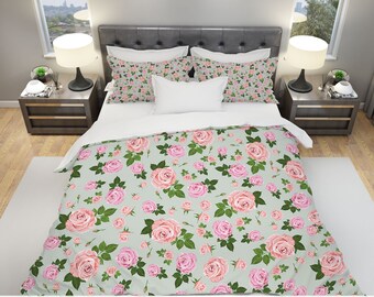 floral bedding etsy