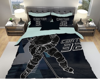 Custom Hockey Bedding Kids Hockey Bedding Bedding for Children