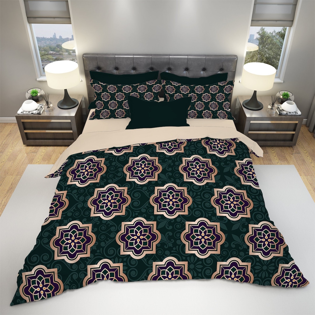 Moroccan Style Bedding, Moroccan Bedroom Decor, Moroccan Style, Queen Bedding, King Bedding