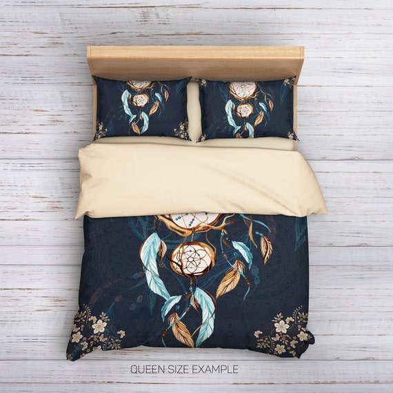 Bohemian Bedding Dream Catcher Boho Mandala Image 0