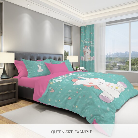 girls unicorn comforter
