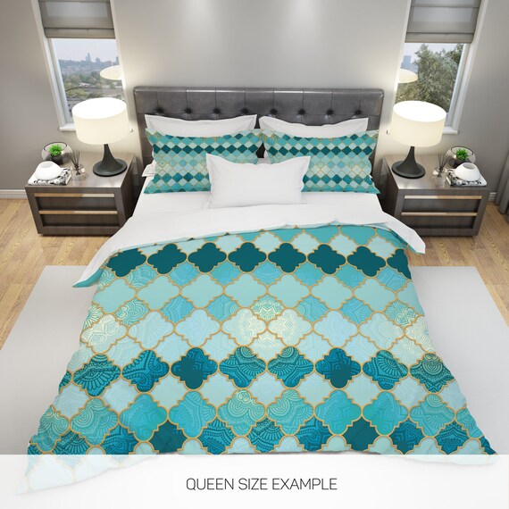 Moroccan Style Bedding Moroccan Decor Marrakech Stencil Etsy