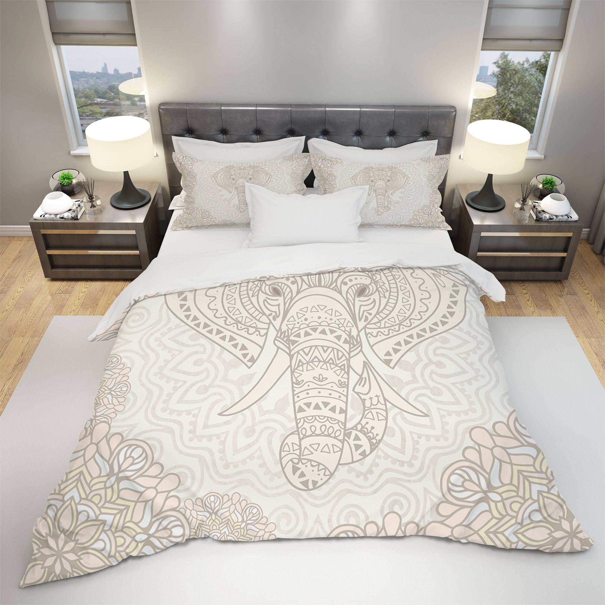 Elephant duvet cover Etsy Nederland