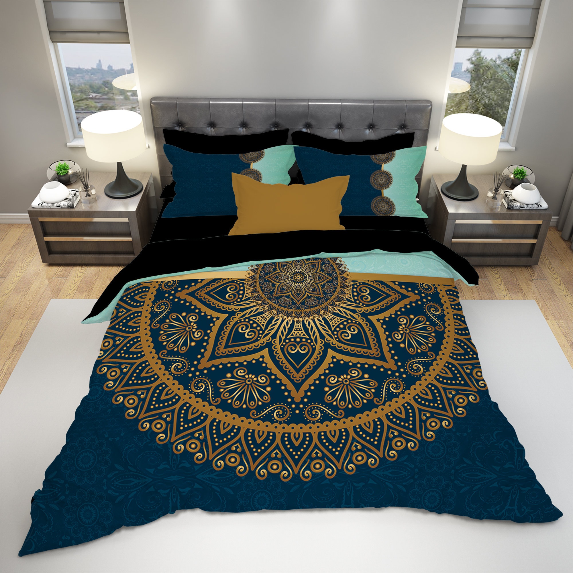 Boho Bedding Set Boho Duvet Cover Boho 