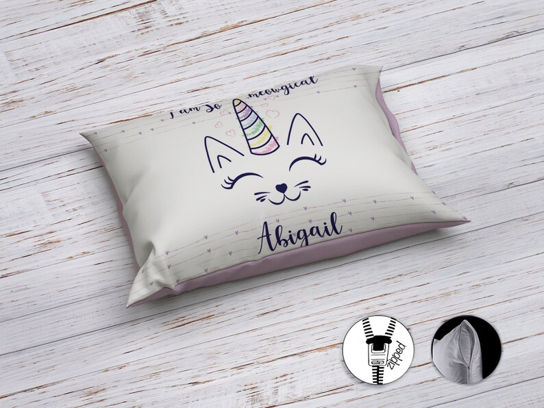 Cat Unicorn Bedding Custom Cat Bedding Custom Unicorn Etsy