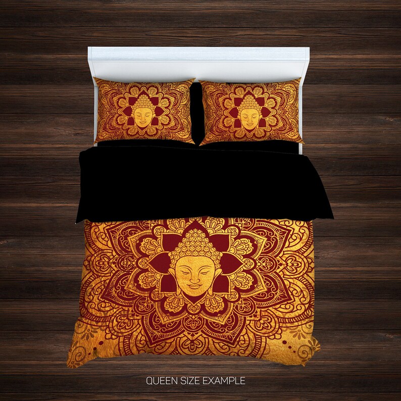 Buddha Bedding Boho Mandala Yoga Culture Image 0