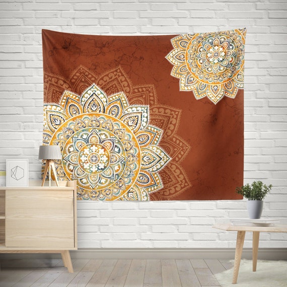 Mandala Tapestry Mandala Wall Hanging Mandala Wall Tapestry -  Canada