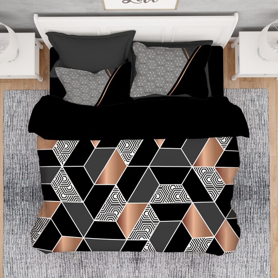 Hexagon Pattern Comforter Geometric Pattern Comforter Hexagon