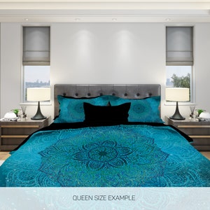 Mandala Bedding, Mandala Duvet Cover, Mandala Bedding Set, Mandala Bed Set, Mandala Queen Bedding, Mandala Full Bedding,Mandala King Bedding image 3