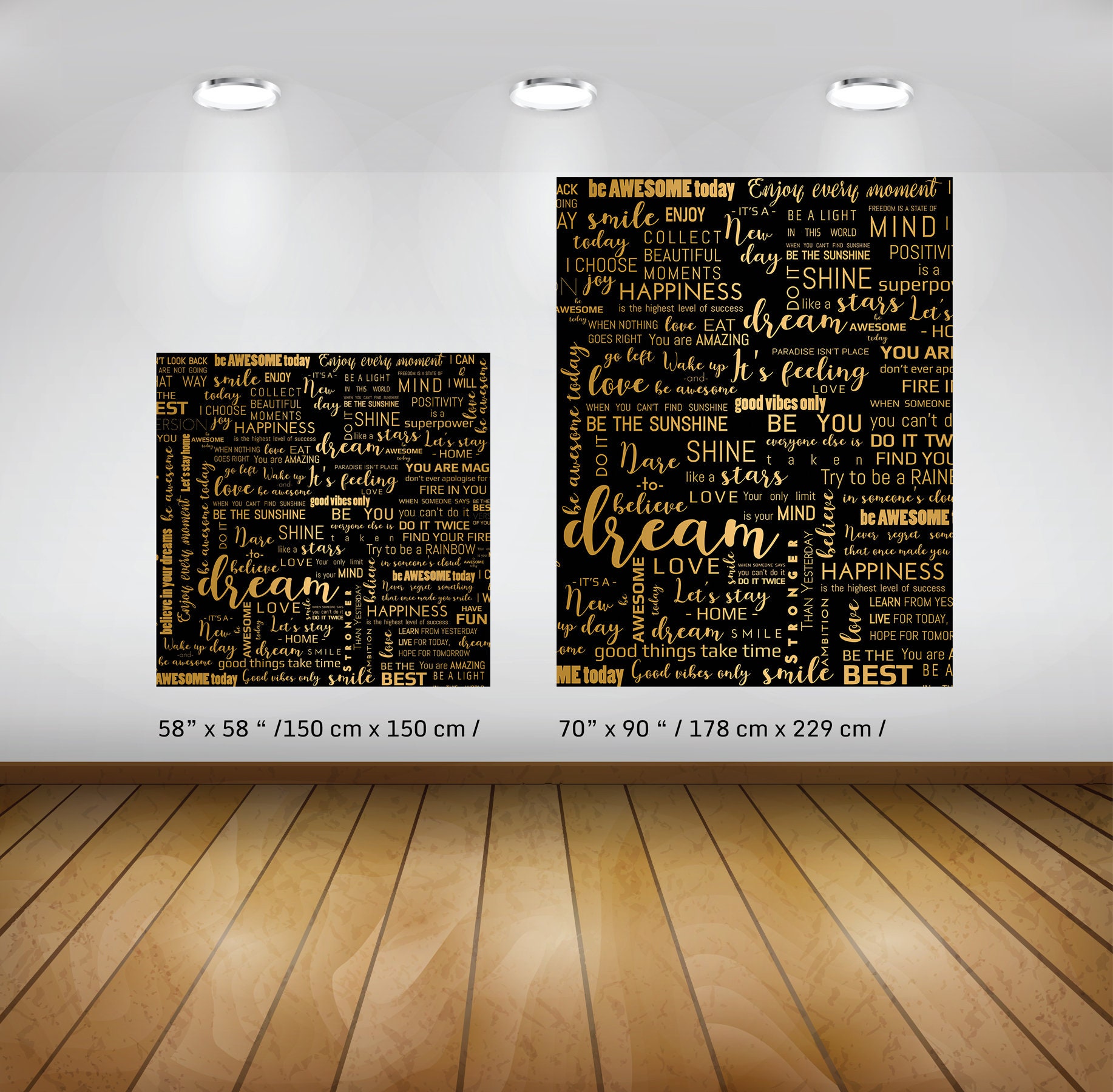 Inspirational Tablecloth Modern Tablecloth Quotes Etsy UK