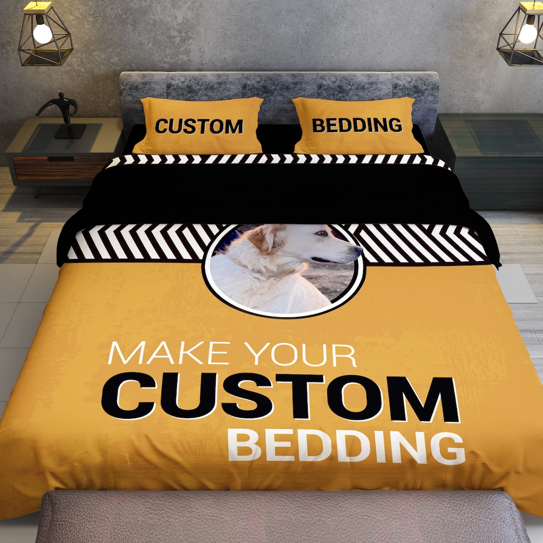 Custom Bedding Set, Personalised Bedding Set, Create Your Own Bedding